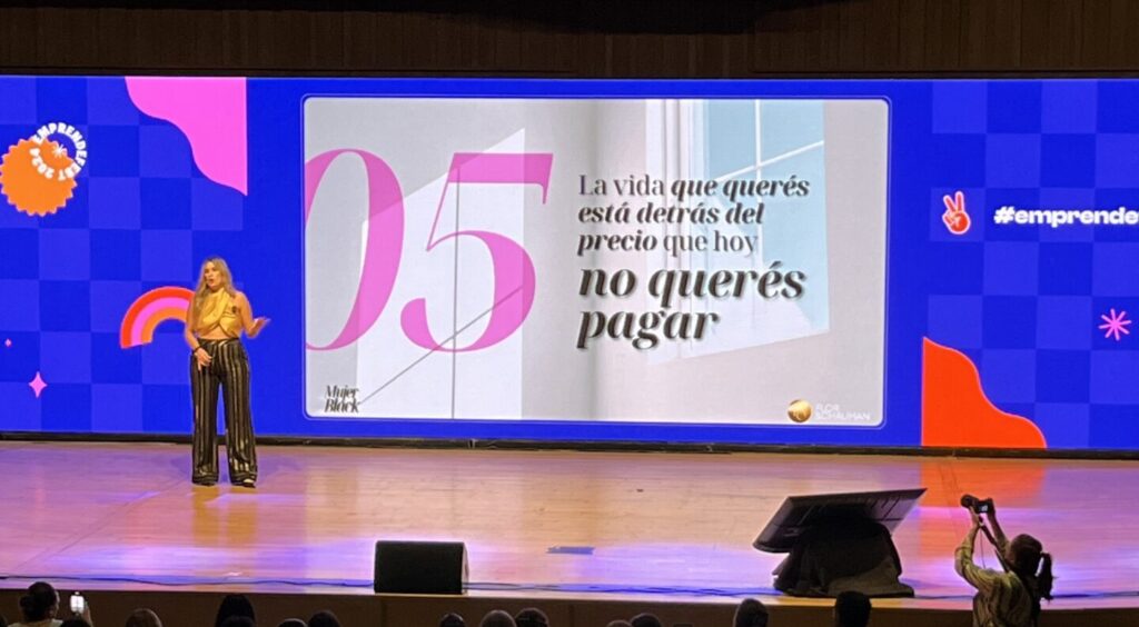 Flor Schauman en el EmprendeFest